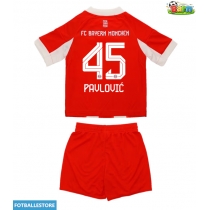 Bayern Munich Aleksandar Pavlovic #45 Hjemmedraktsett Barn 2025-26 Kortermet (+ Korte bukser)